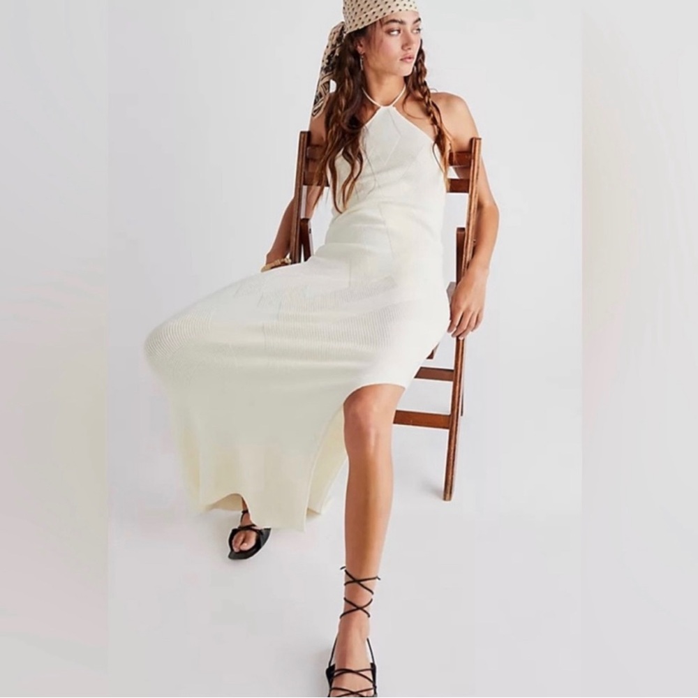 Free People Kristy Halter Dress